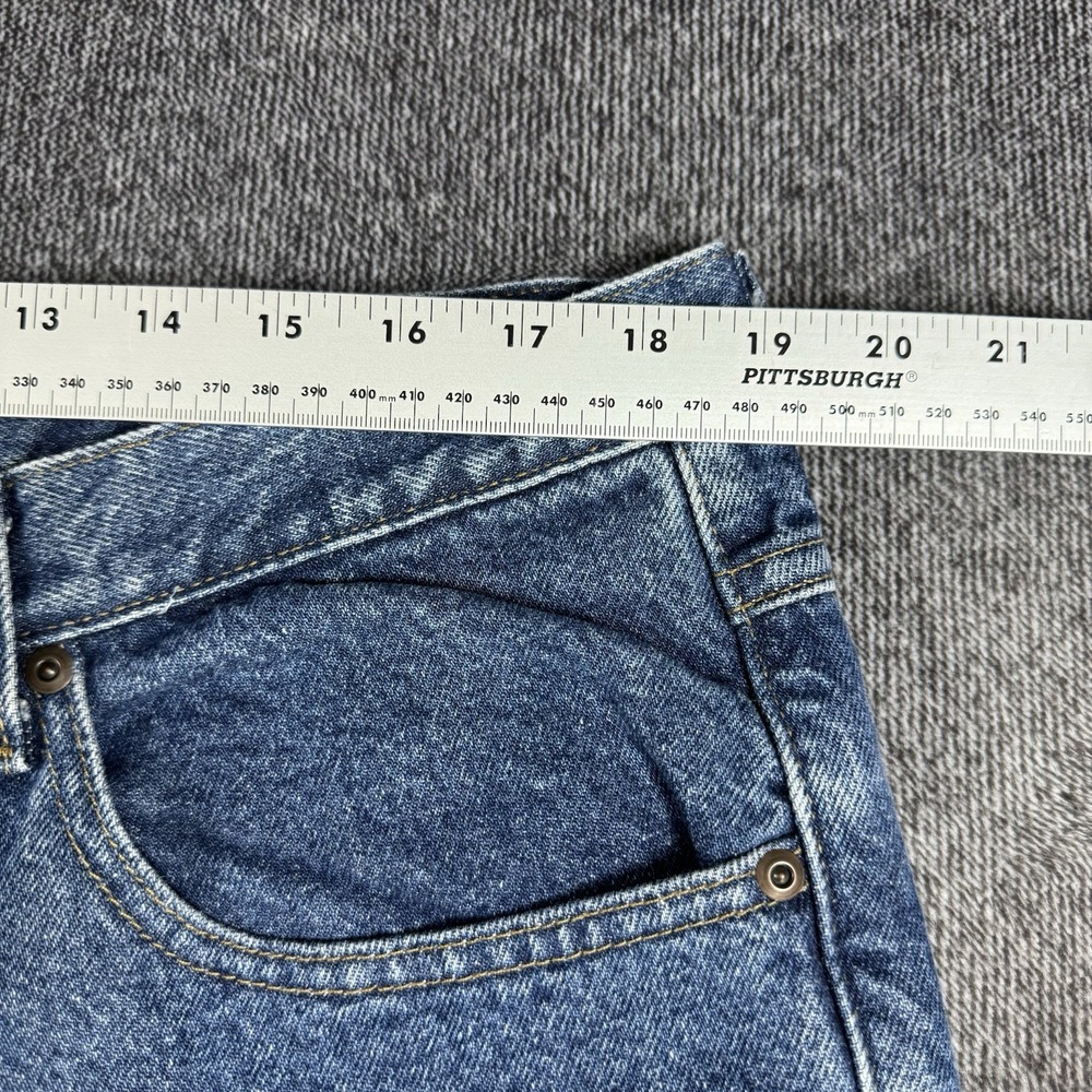 L.L. Bean Men's Classic Fit Flannel Lined Jeans 40x29 Blue‎ Cotton Denim - Picture 11 of 16